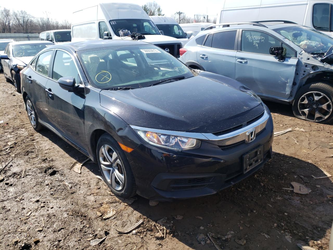 HONDA CIVIC LX 2017 with VIN 2HGFC2F53HH527376 - Photo from auction