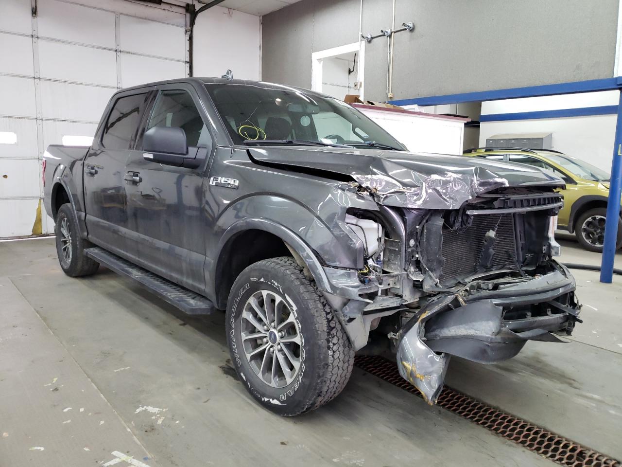FORD F150 SUPER 2018 with VIN 1FTEW1EG3JKE73428 - Photo from auction
