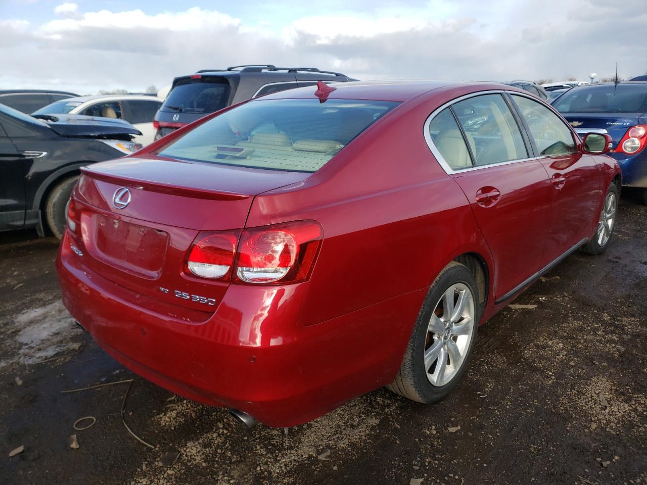 Photo 4 from auction – 2008 LEXUS GS 350 with VIN JTHCE96S380021155