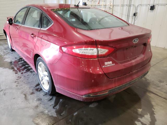 Photo 3 from auction – 2016 FORD FUSION SE with VIN 3FA6P0H73GR165564