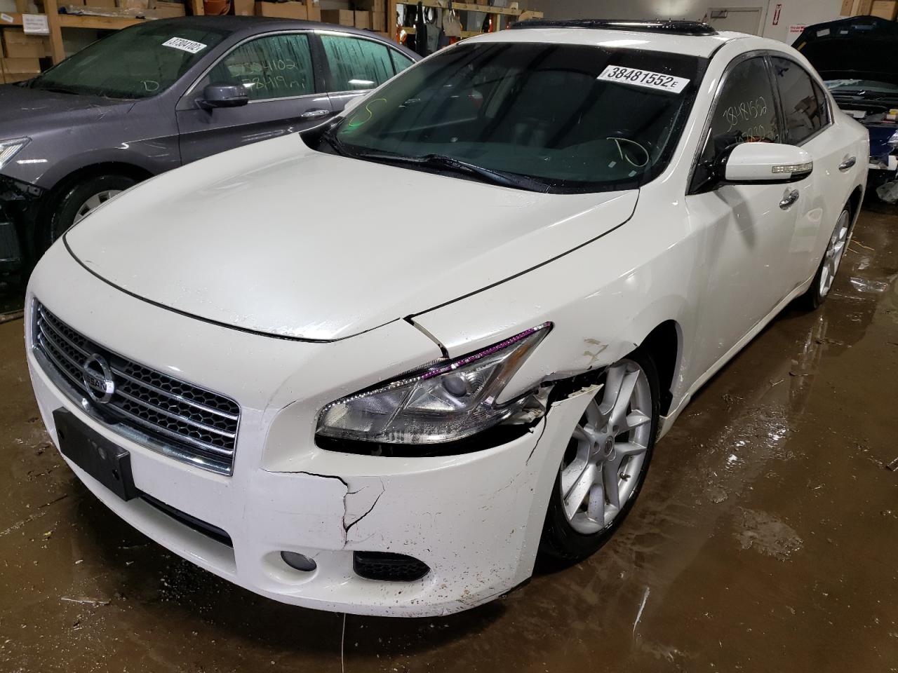 Photo 2 from auction – 2009 NISSAN MAXIMA S with VIN 1N4AA51EX9C825229