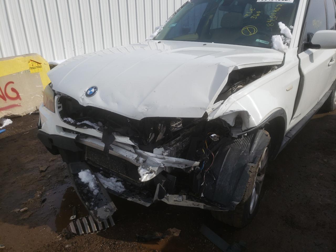 Photo 9 from auction – 2009 BMW X3 3.0I with VIN WBXPC934X9WJ27554