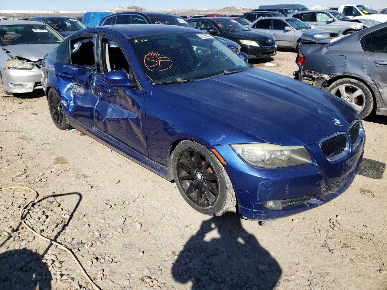 BMW 328 I 2009 with VIN WBAPH73589E126921 - Photo from auction