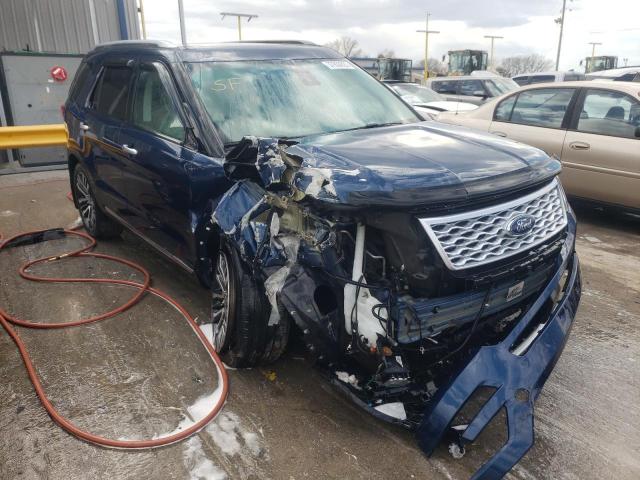 FORD EXPLORER P 2017 with VIN 1FM5K8HT1HGA06854 - Photo from auction
