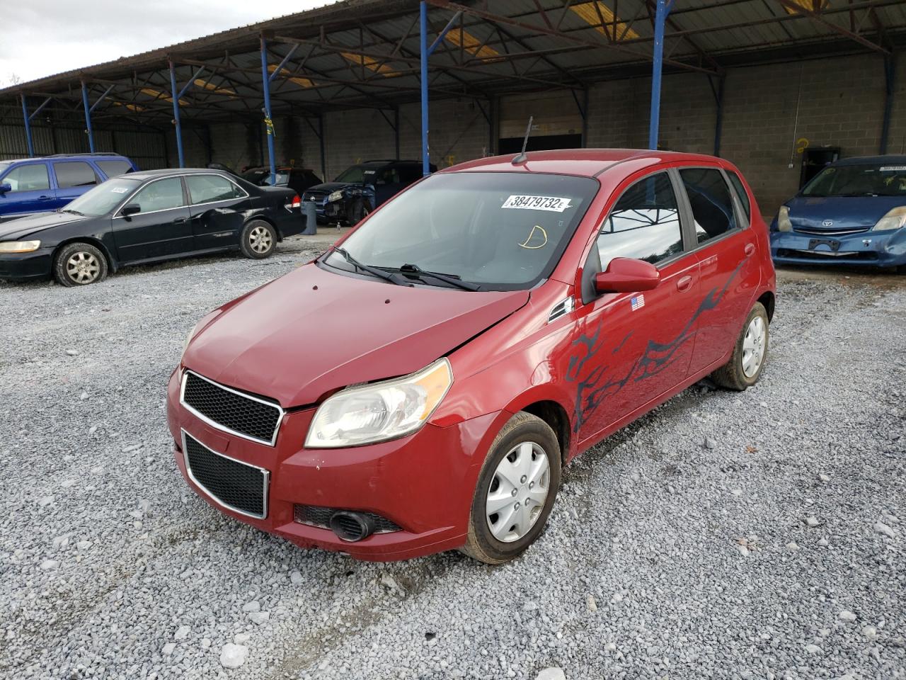 Photo 2 from auction – 2011 CHEVROLET AVEO LS with VIN KL1TD6DE5BB189642