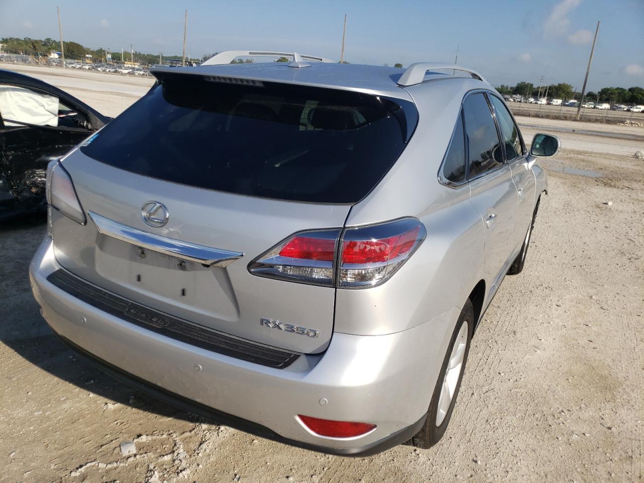 Photo 4 from auction – 2013 LEXUS RX 350 BAS with VIN 2T2BK1BA3DC210789
