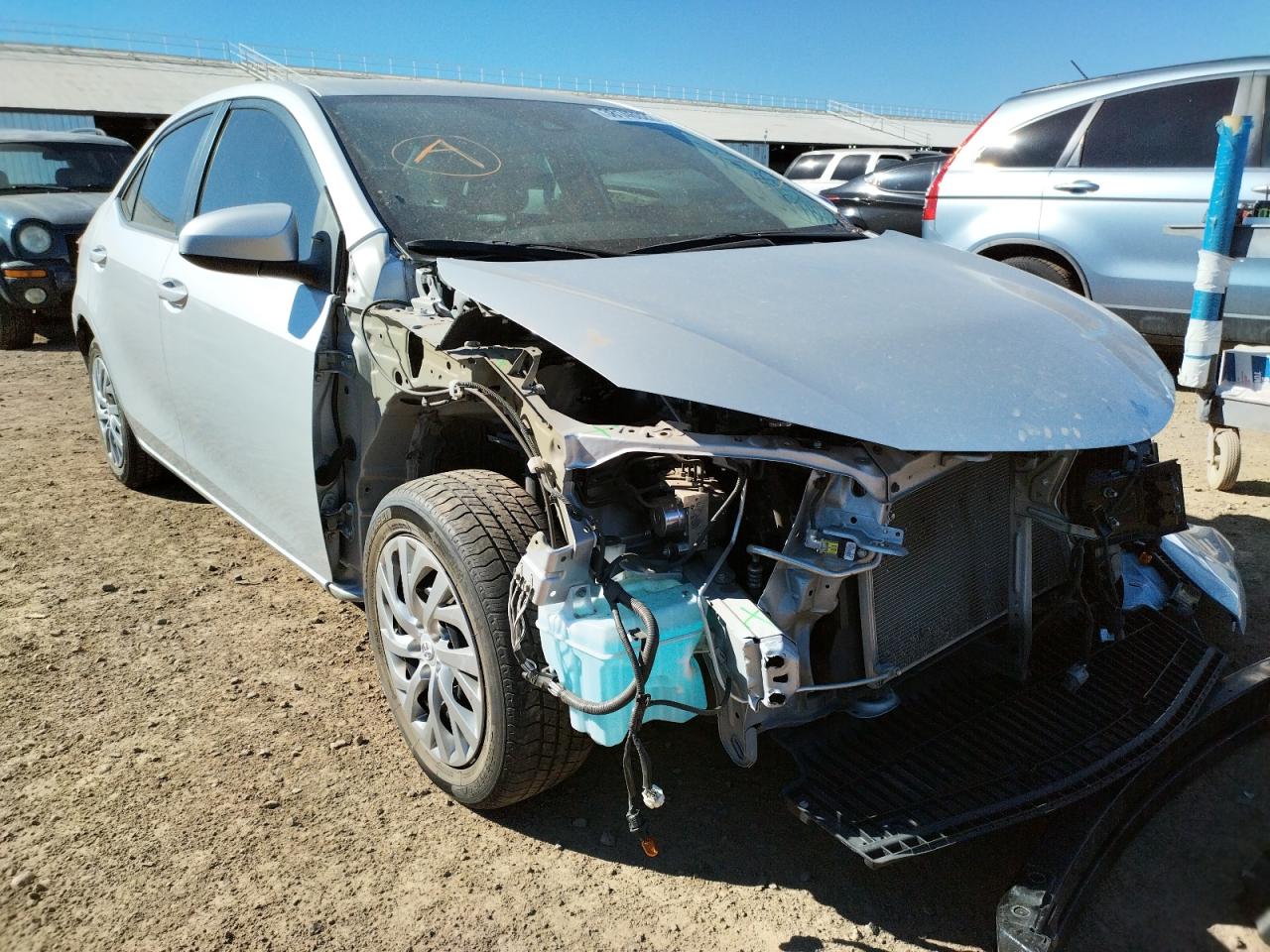 TOYOTA COROLLA L 2019 with VIN 2T1BURHE5KC191229 - Photo from auction