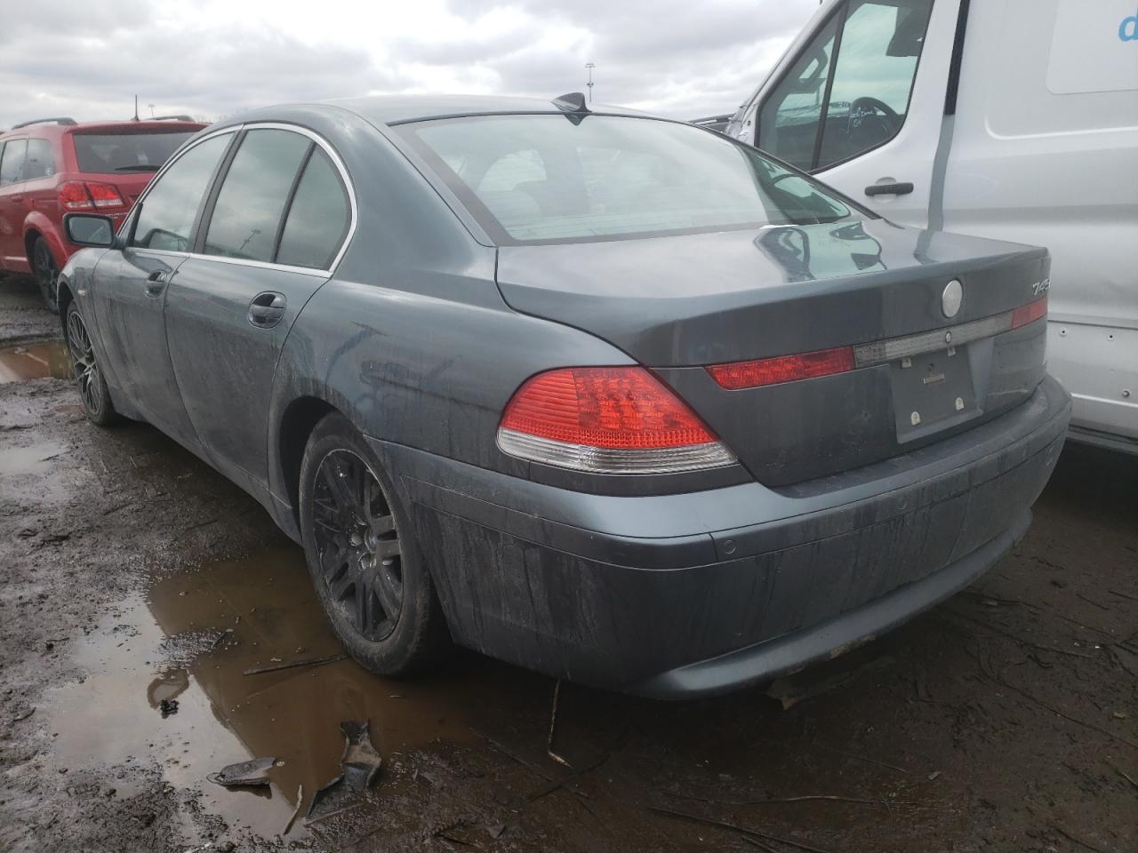 Photo 3 from auction – 2003 BMW 745 I with VIN WBAGL634X3DP61393
