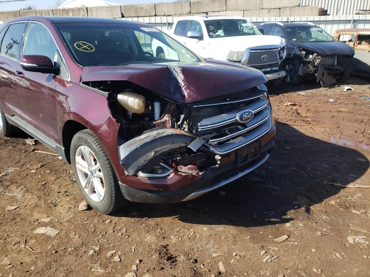Photo 9 from auction – 2017 FORD EDGE SEL with VIN 2FMPK4J95HBB77369