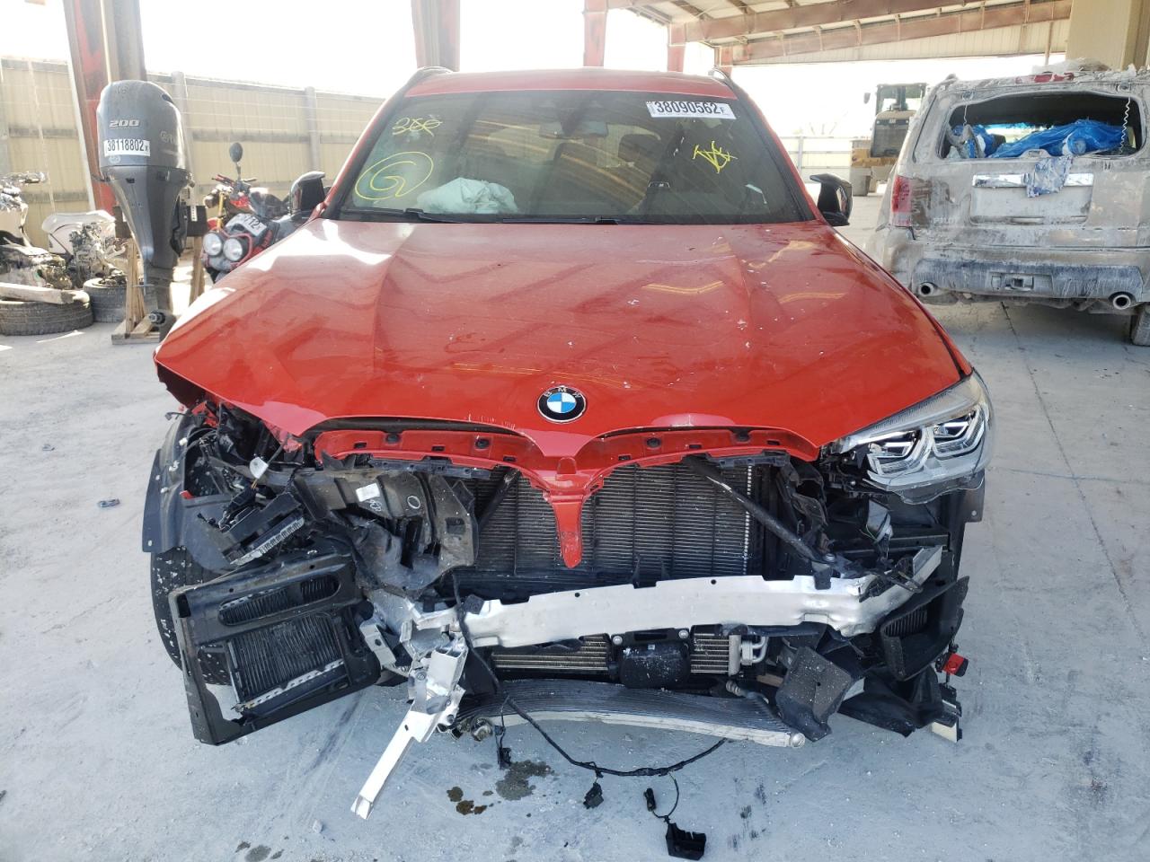 Photo 9 from auction – 2020 BMW X3 M COMPE with VIN 5YMTS0C07LLT10255