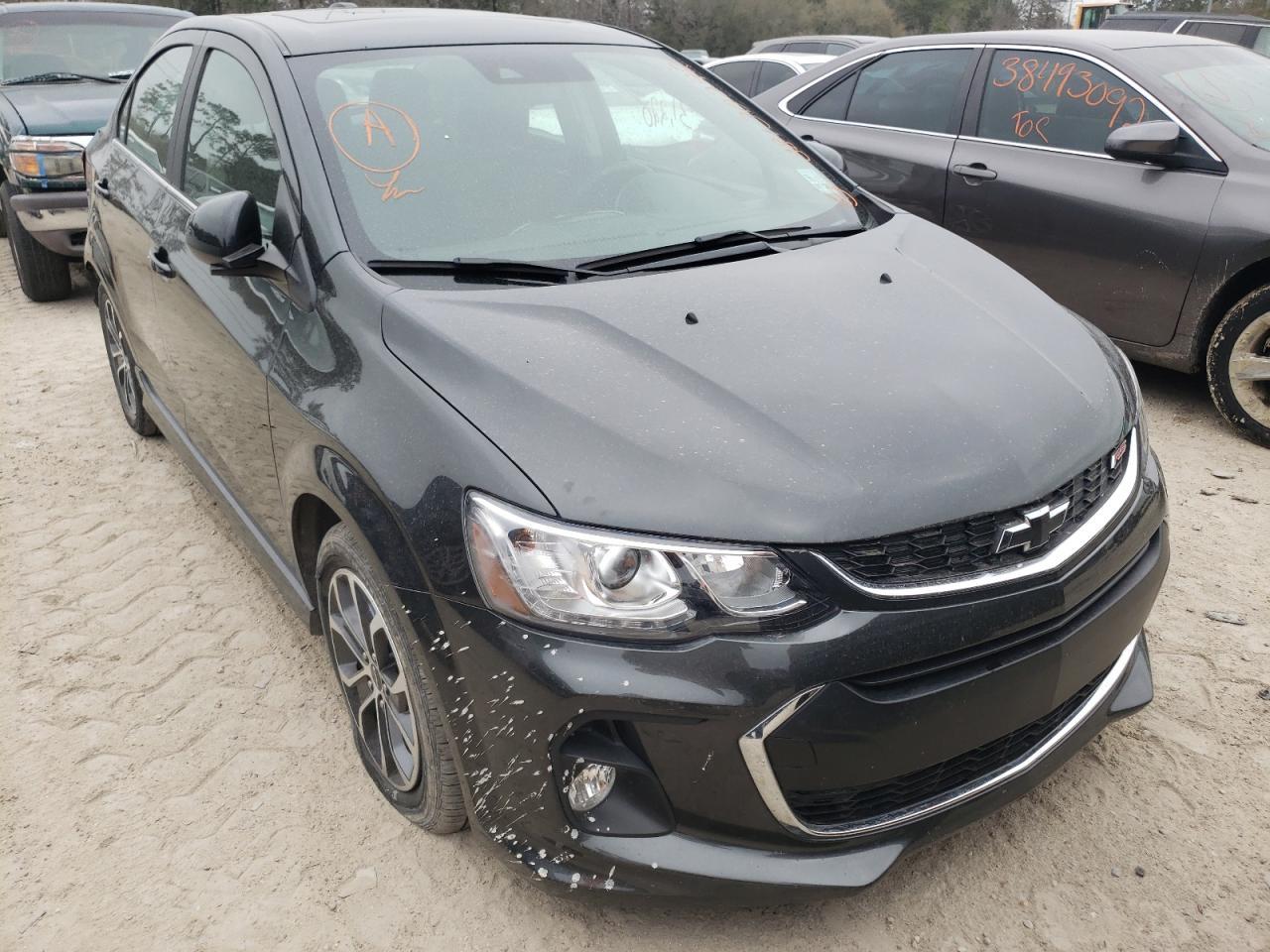Photo 1 from auction – 2019 CHEVROLET SONIC LT with VIN 1G1JD5SBXK4146964