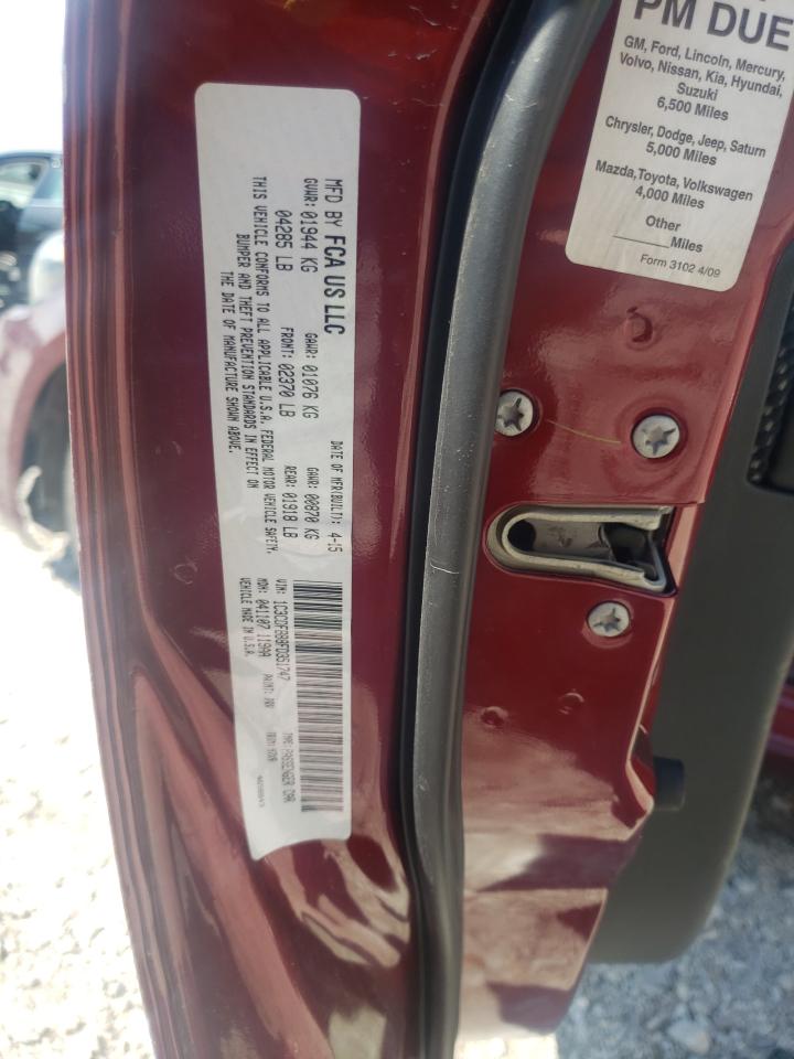 Photo 10 from auction – 2015 DODGE DART SXT with VIN 1C3CDFBB8FD351747