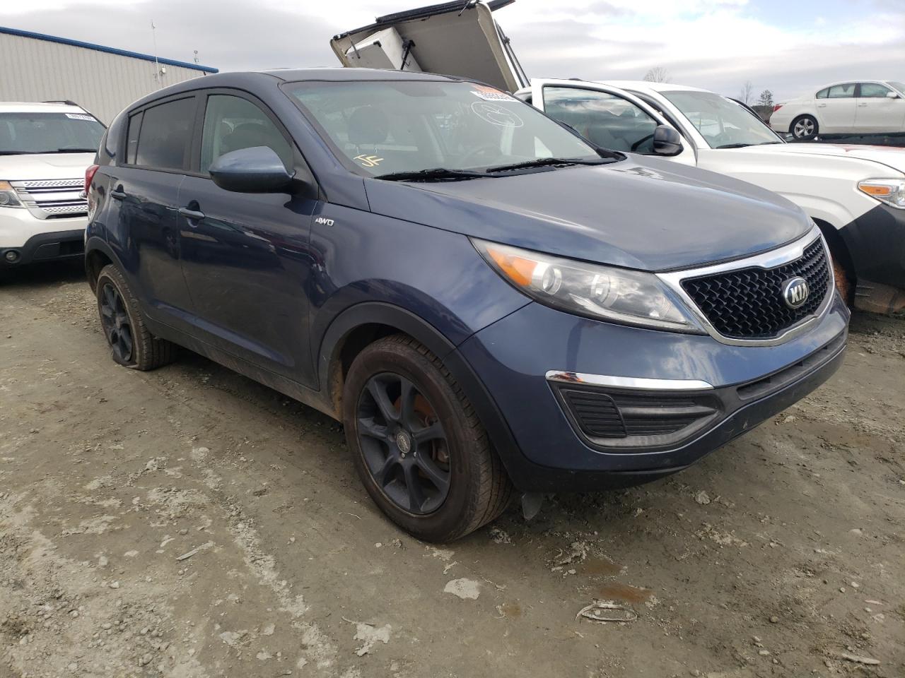 KIA SPORTAGE L 2014 with VIN KNDPBCAC8E7563511 - Photo from auction