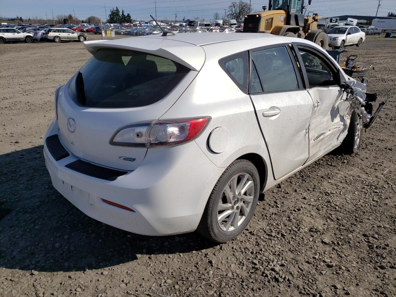Photo 4 from auction – 2013 MAZDA 3 I with VIN JM1BL1MP2D1737407