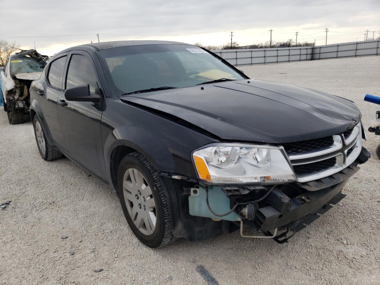 DODGE AVENGER SE 2012 with VIN 1C3CDZAB8CN252483 - Photo from auction
