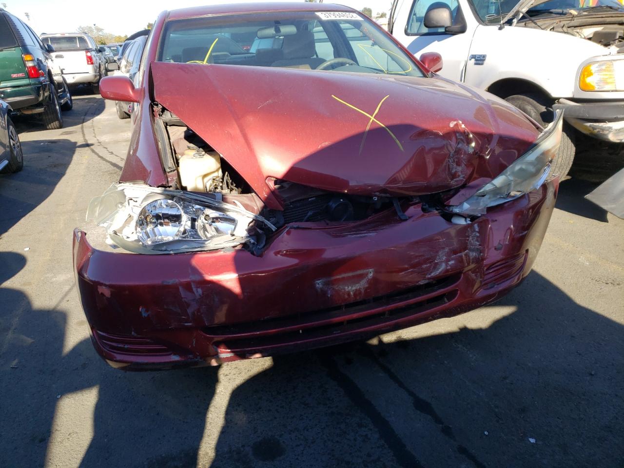 Photo 9 from auction – 2004 TOYOTA CAMRY LE with VIN 4T1BF30K84U070866