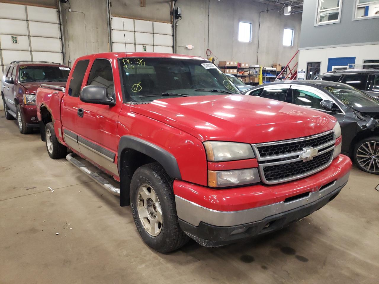 CHEVROLET SILVERADO 2006 with VIN 1GCEK19B86Z154616 - Photo from auction