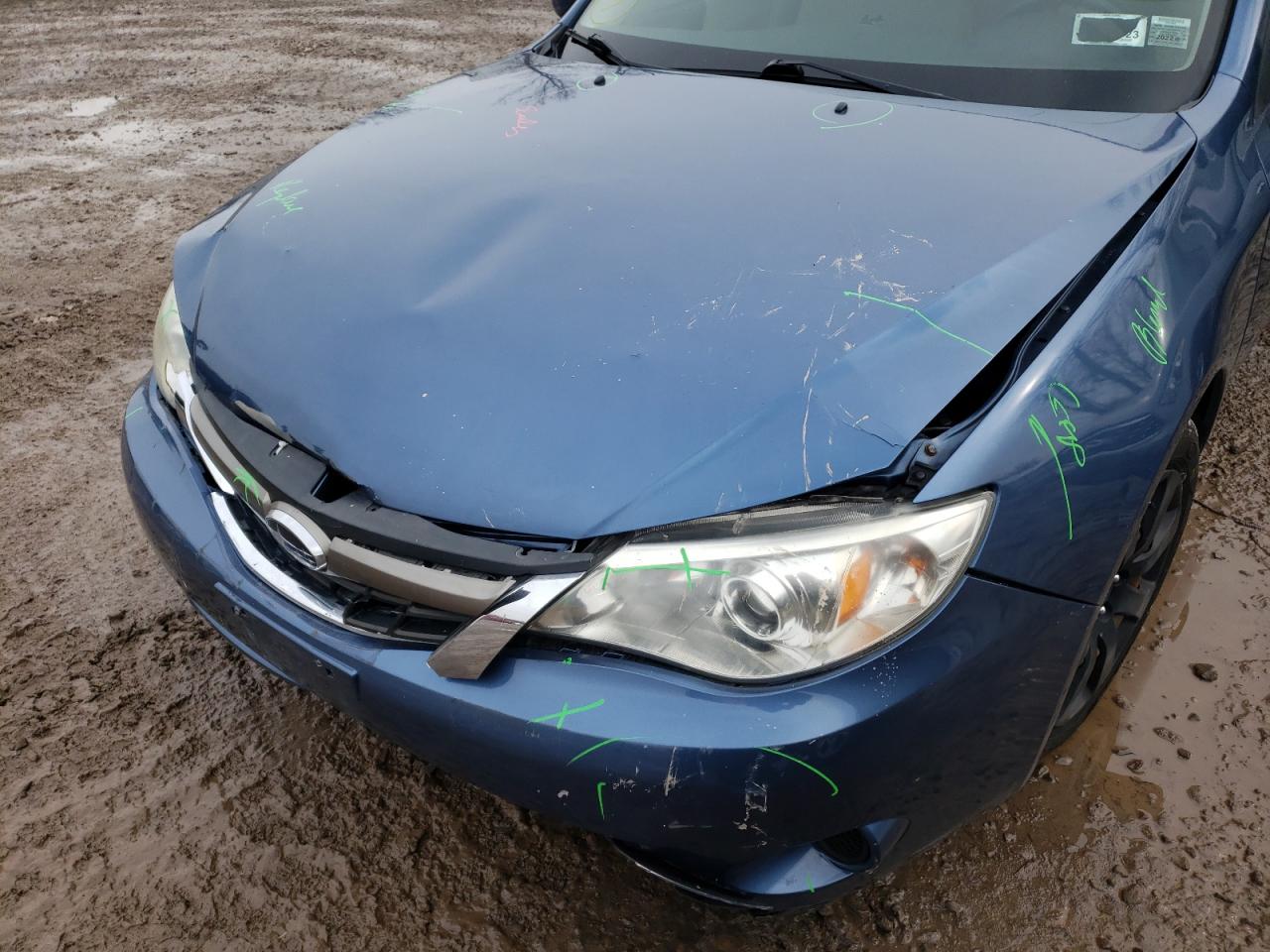 Photo 9 from auction – 2009 SUBARU IMPREZA with VIN JF1GH61649H827422