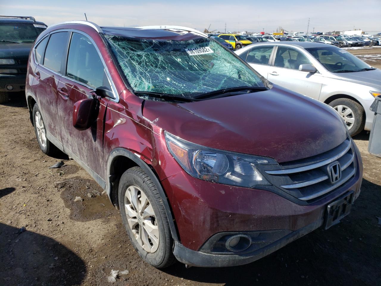 Photo 9 from auction – 2014 HONDA CR-V EXL with VIN 5J6RM4H75EL006347