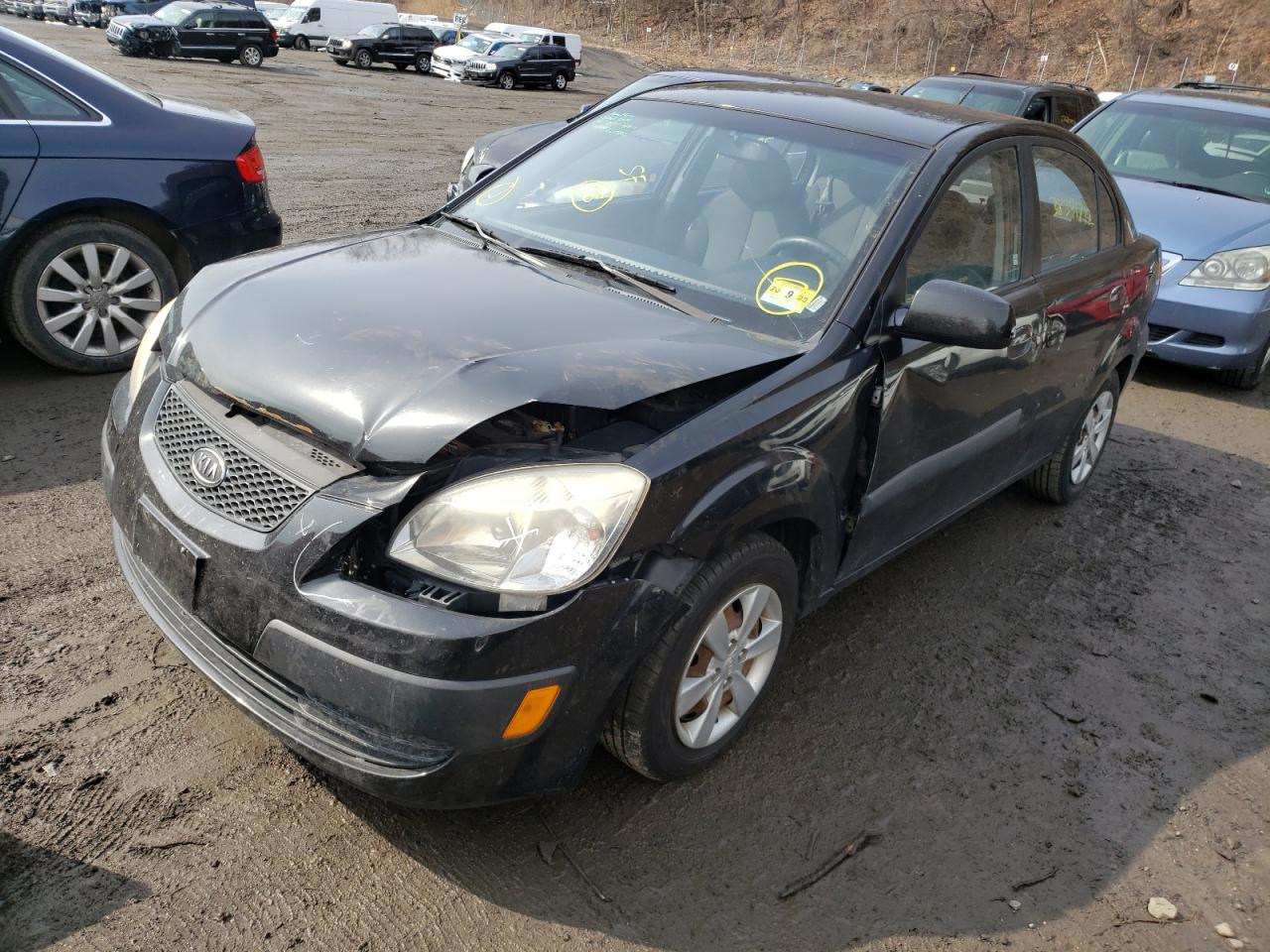 Photo 2 from auction – 2008 KIA RIO BASE with VIN KNADE123586421749