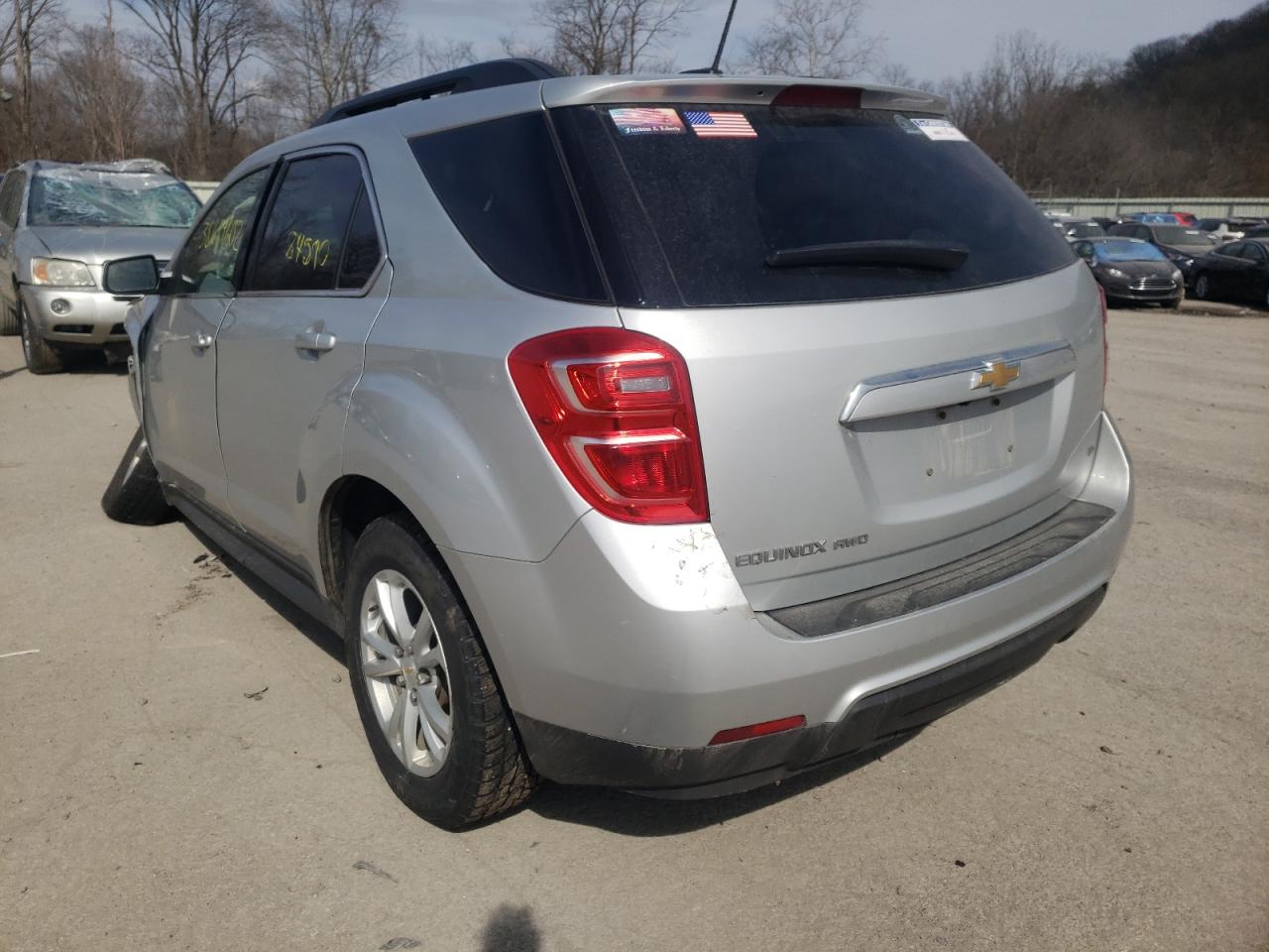 Photo 3 from auction – 2017 CHEVROLET EQUINOX LT with VIN 2GNFLFEKXH6161545