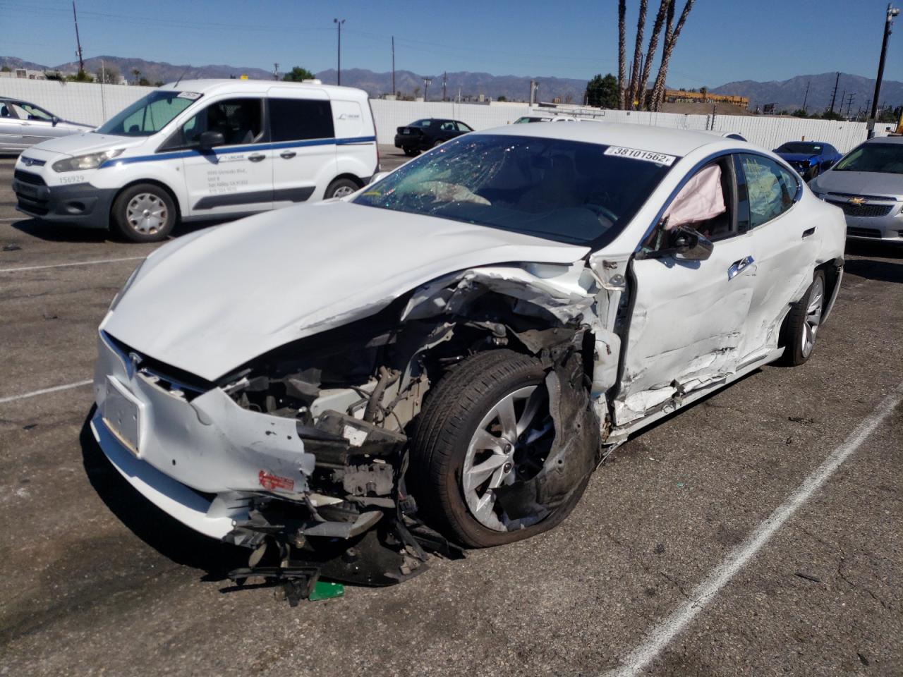 Photo 2 from auction – 2016 TESLA MODEL S with VIN 5YJSA1E1XGF172948