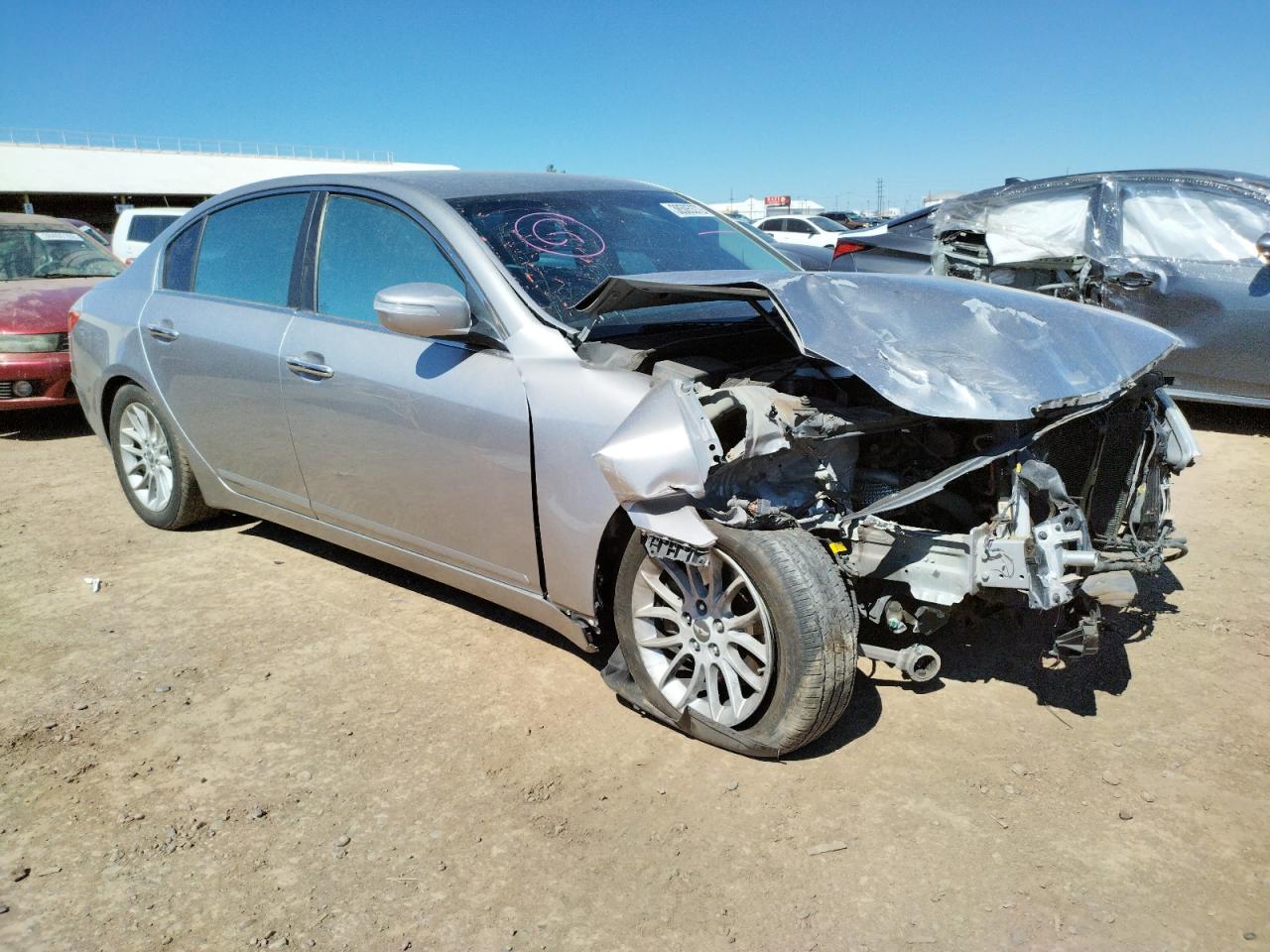 Photo 1 from auction – 2010 HYUNDAI GENESIS 3. with VIN KMHGC4DE1AU097590