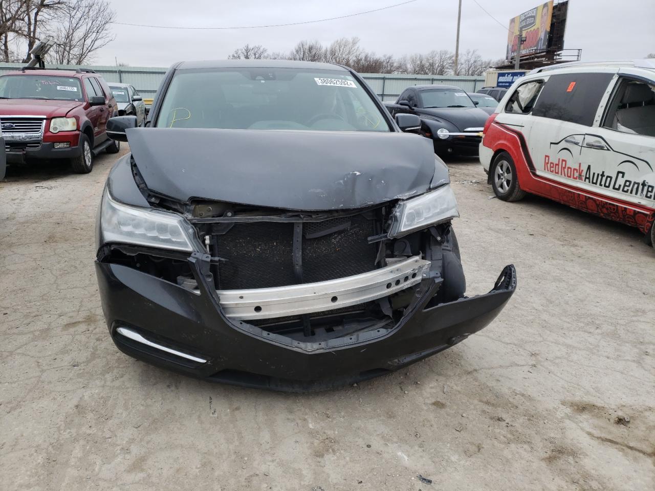 Photo 9 from auction – 2014 ACURA MDX TECHNO with VIN 5FRYD4H41EB044568