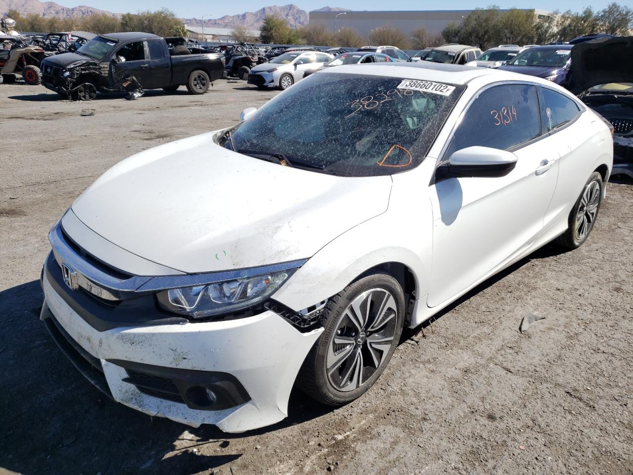 Photo 2 from auction – 2018 HONDA CIVIC EX with VIN 2HGFC3B38JH353286