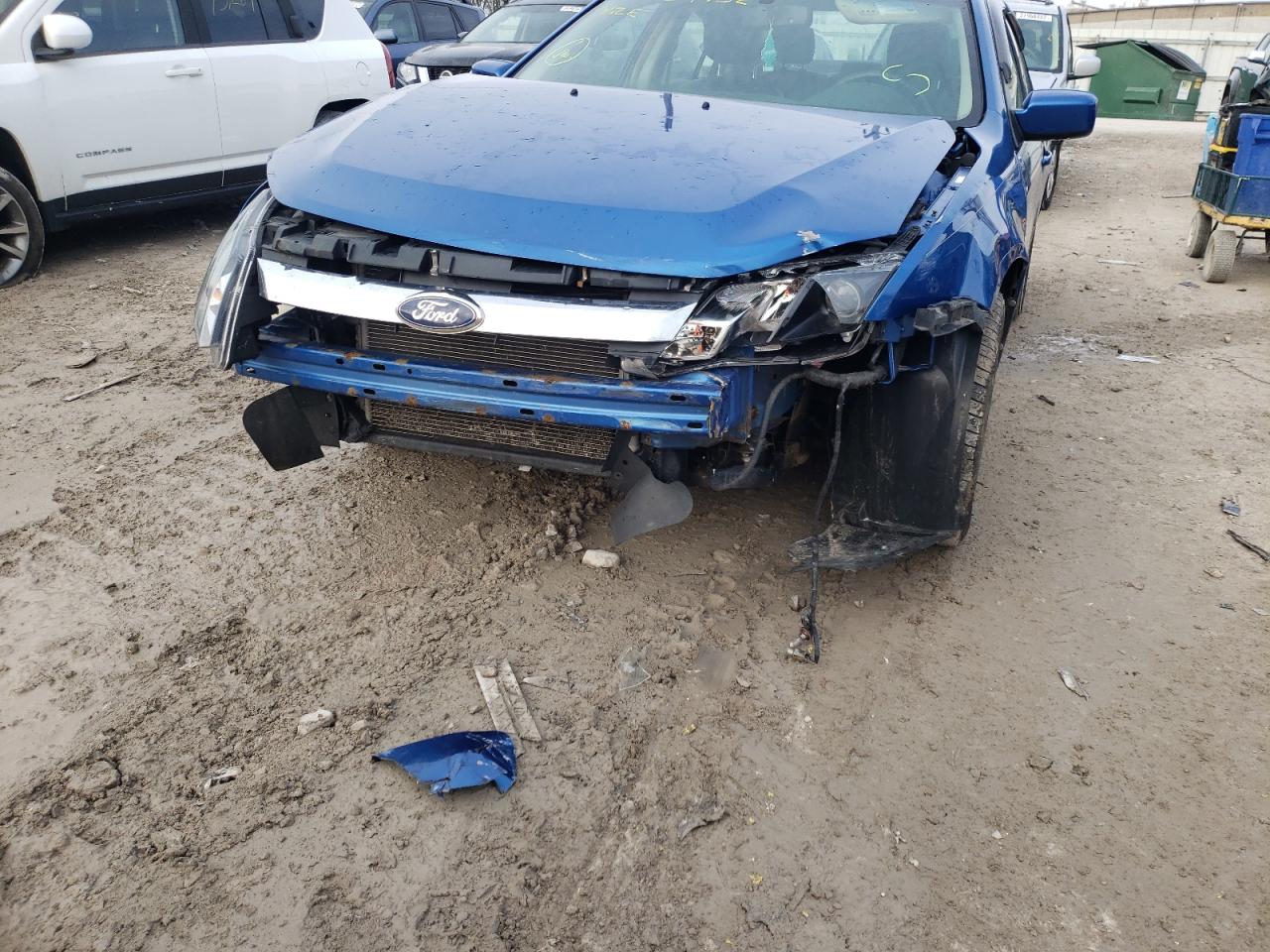 Photo 9 from auction – 2012 FORD FUSION SEL with VIN 3FAHP0JA8CR105157