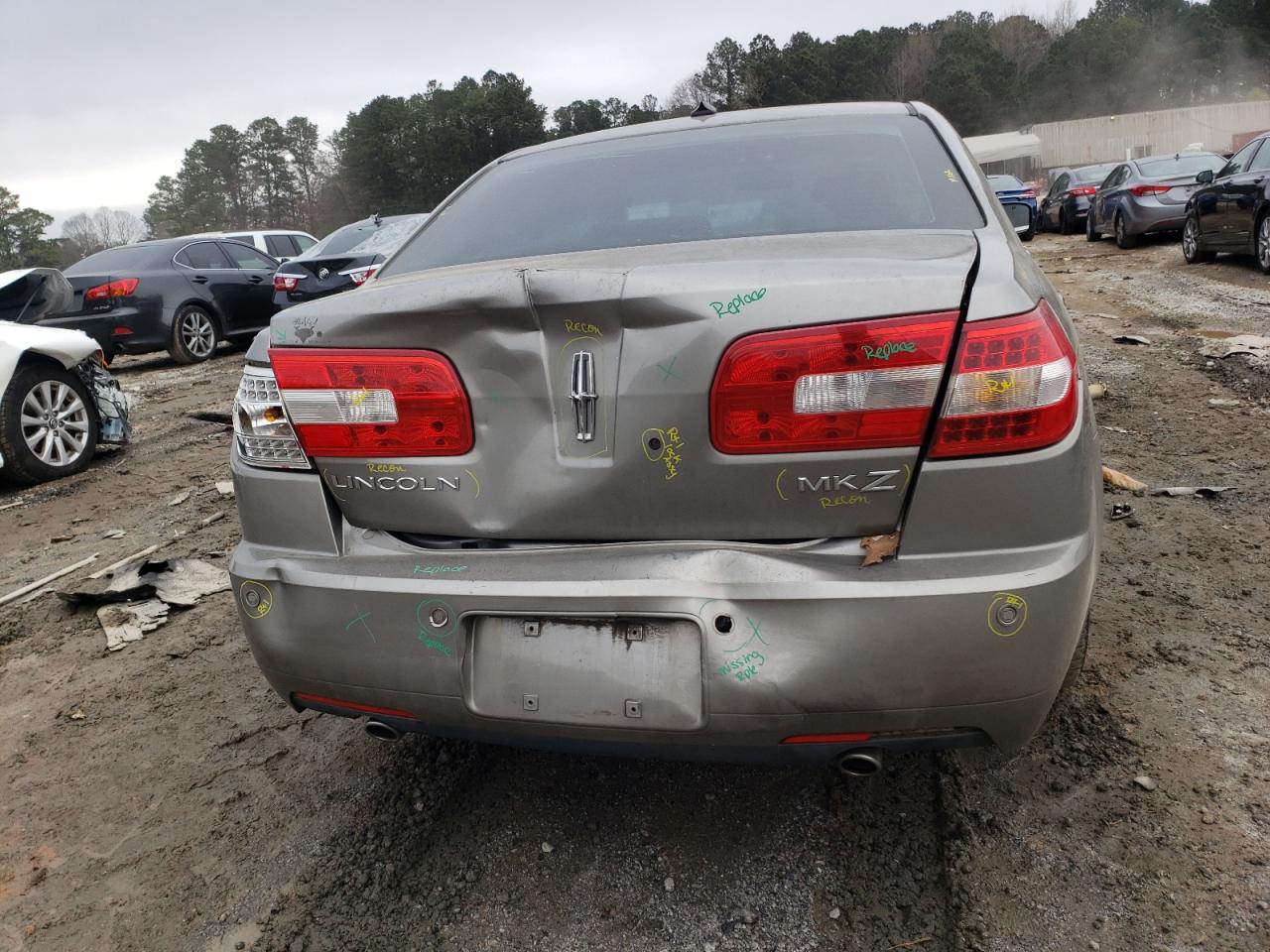 Photo 9 from auction – 2008 LINCOLN MKZ with VIN 3LNHM26TX8R632239