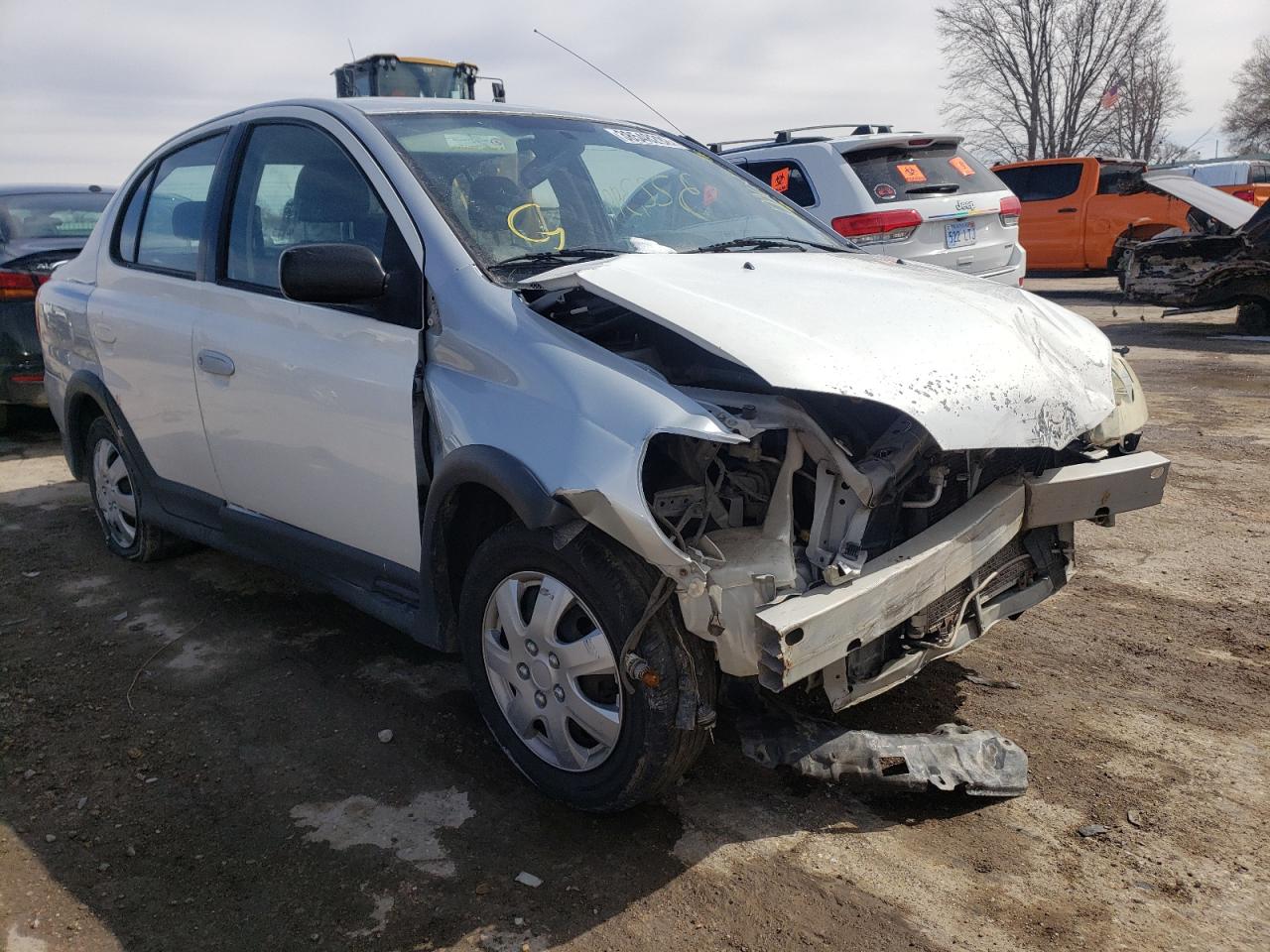 TOYOTA ECHO 2001 with VIN JTDBT123010142573 - Photo from auction
