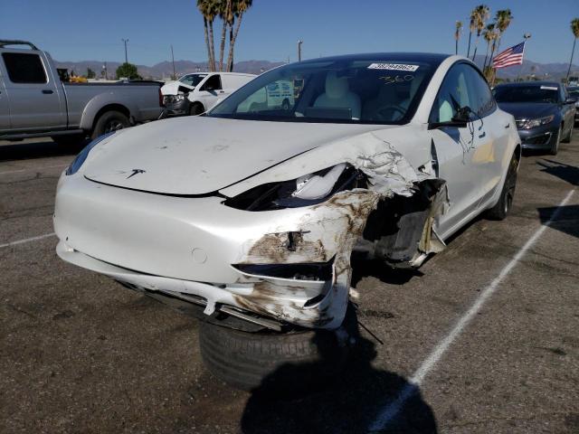 Photo 2 from auction – 2021 TESLA MODEL 3 with VIN 5YJ3E1EC7MF995634
