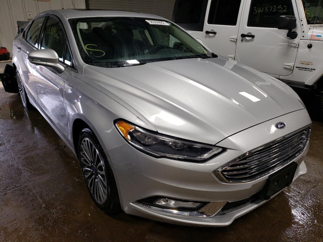 Photo 1 from auction – 2017 FORD FUSION SE with VIN 3FA6P0T90HR193848