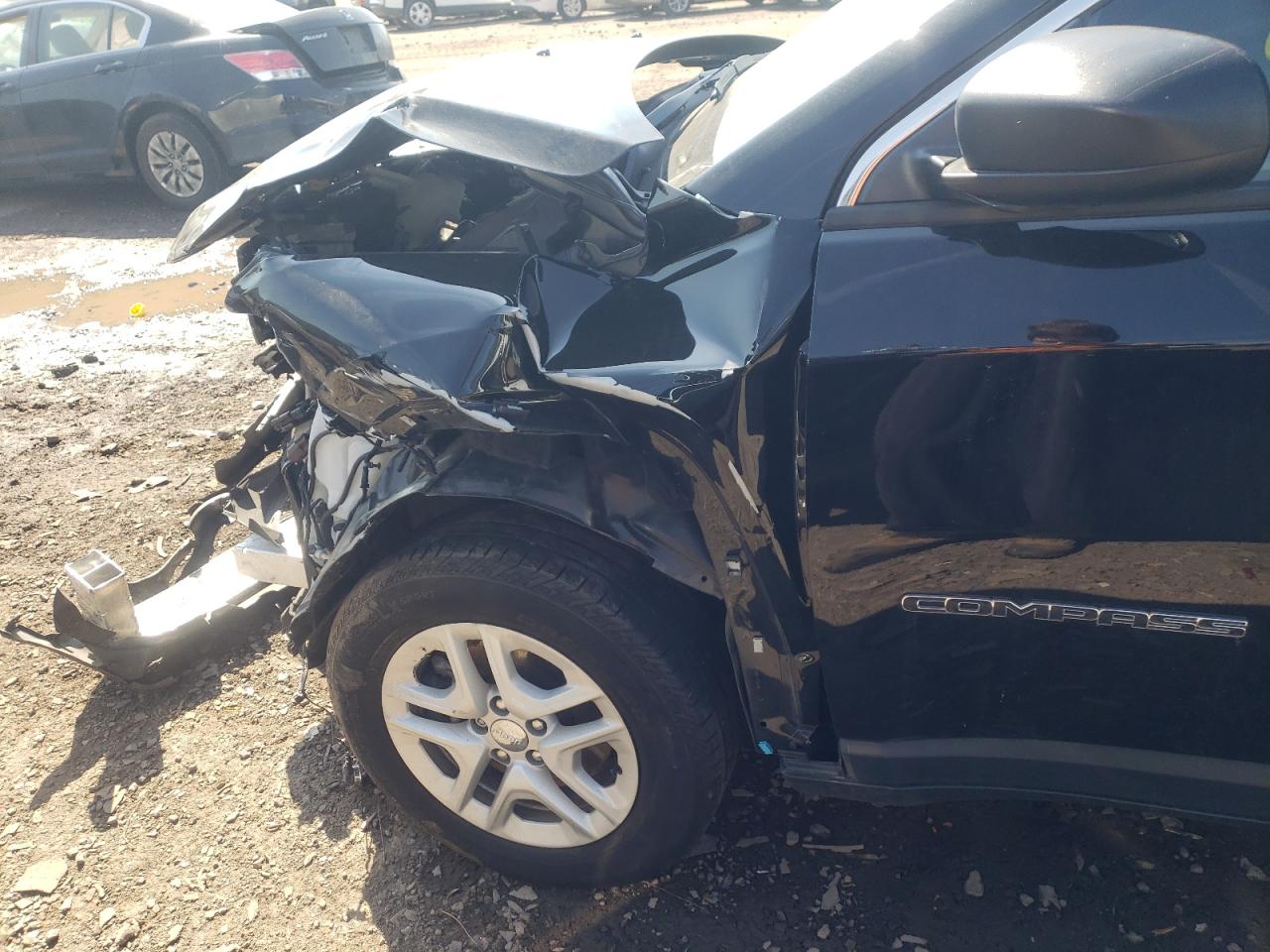 Photo 9 from auction – 2021 JEEP COMPASS SP with VIN 3C4NJDAB2MT552179