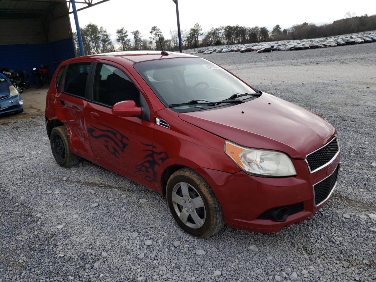 CHEVROLET AVEO LS 2011 with VIN KL1TD6DE5BB189642 - Photo from auction