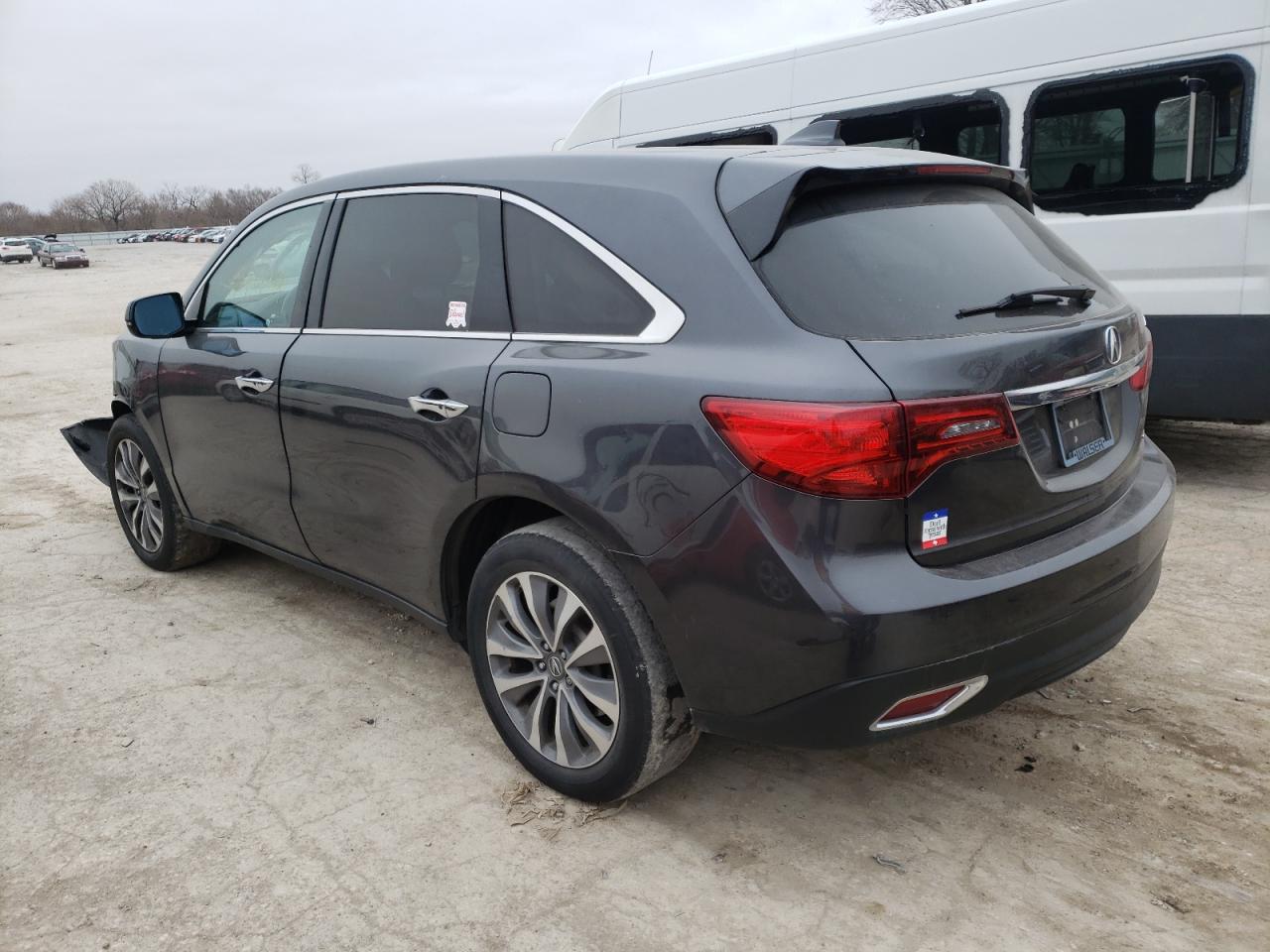 Photo 3 from auction – 2014 ACURA MDX TECHNO with VIN 5FRYD4H41EB044568