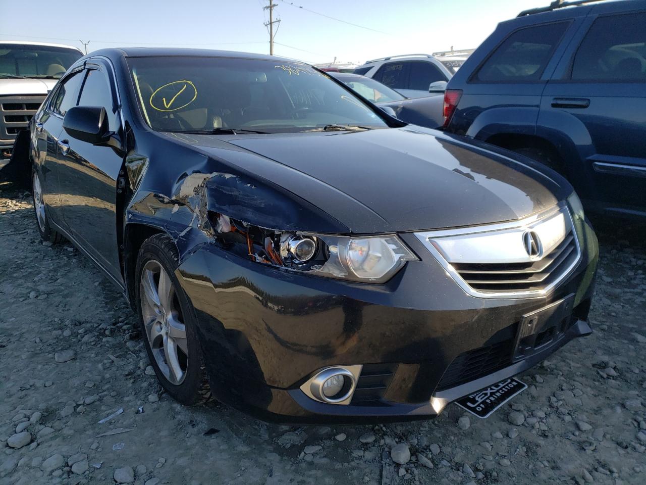 ACURA TSX 2011 with VIN JH4CU2F62BC006861 - Photo from auction