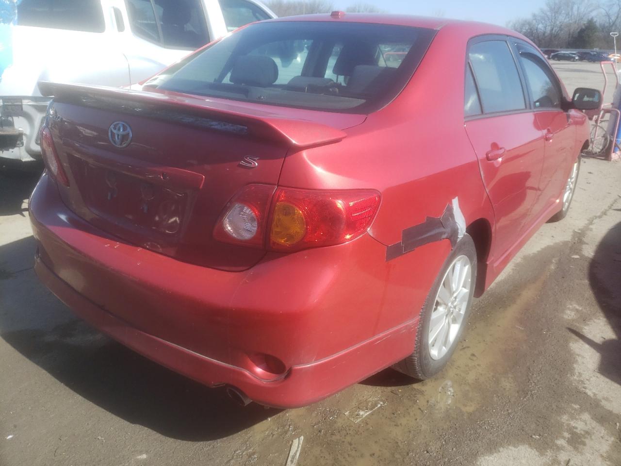 Photo 4 from auction – 2009 TOYOTA COROLLA BA with VIN 2T1BU40E79C183805