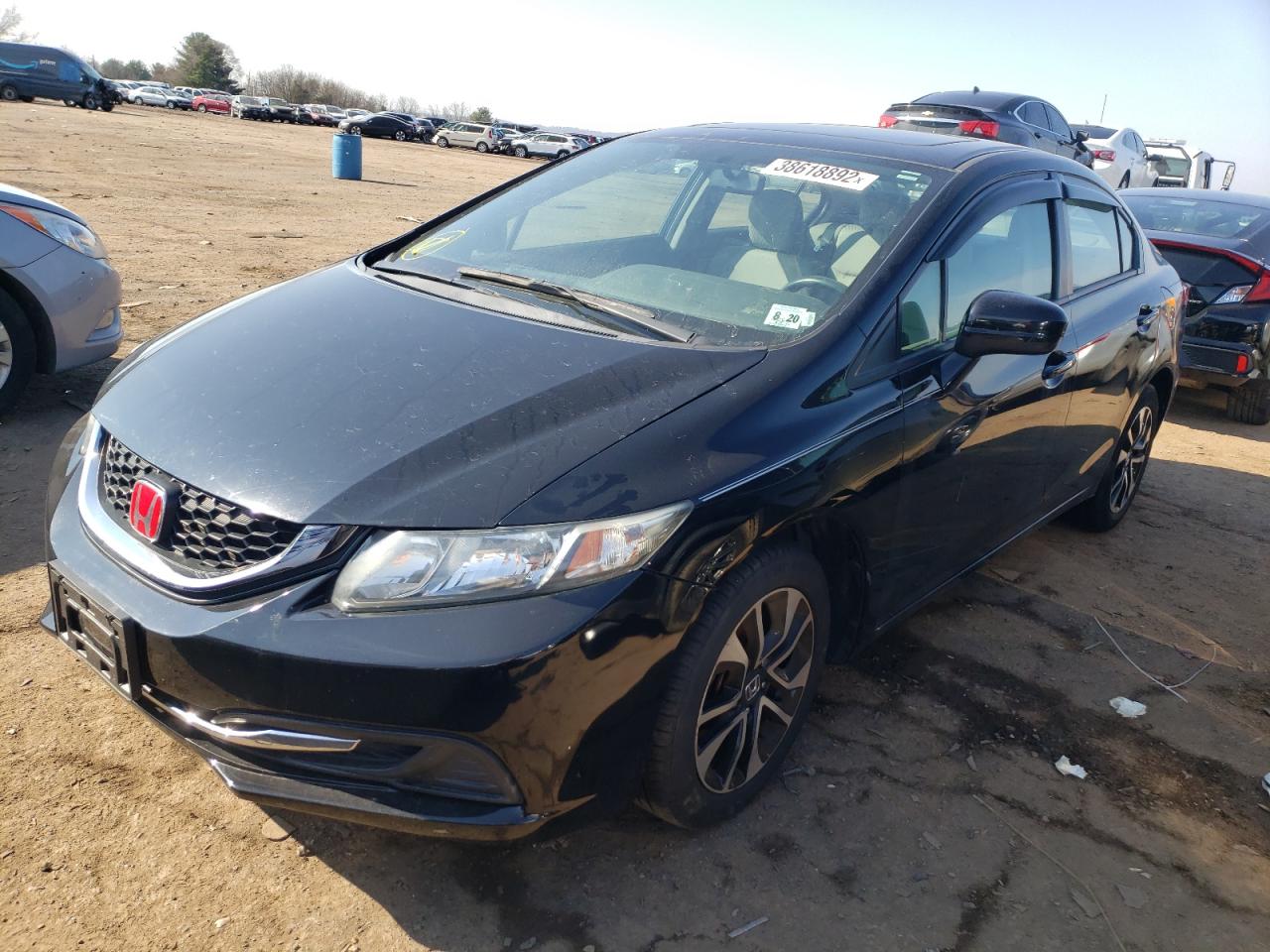 Photo 2 from auction – 2015 HONDA CIVIC EX with VIN 19XFB2F80FE217660