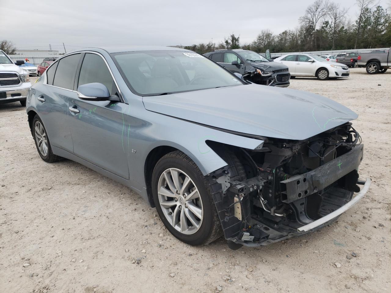 Photo 1 from auction – 2015 INFINITI Q50 BASE with VIN JN1BV7AR6FM396813