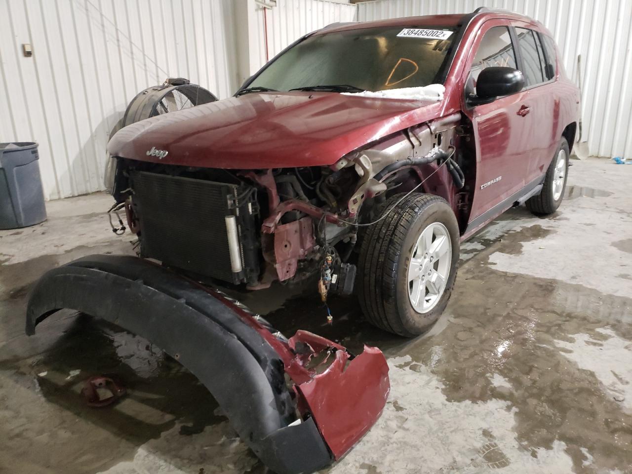 Photo 2 from auction – 2014 JEEP COMPASS SP with VIN 1C4NJCBA4ED844777