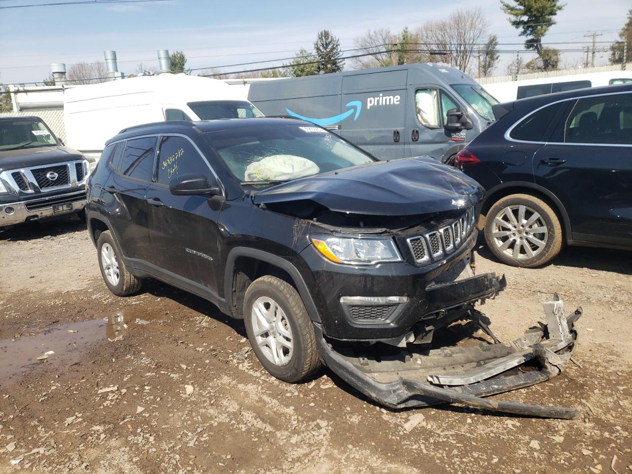 JEEP COMPASS SP 2021 with VIN 3C4NJDAB2MT552179 - Photo from auction
