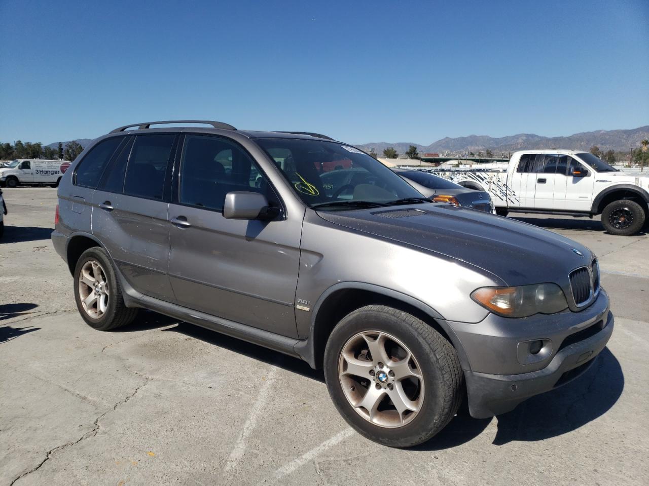 BMW X5 3.0I 2006 with VIN 5UXFA13576LY26581 - Photo from auction