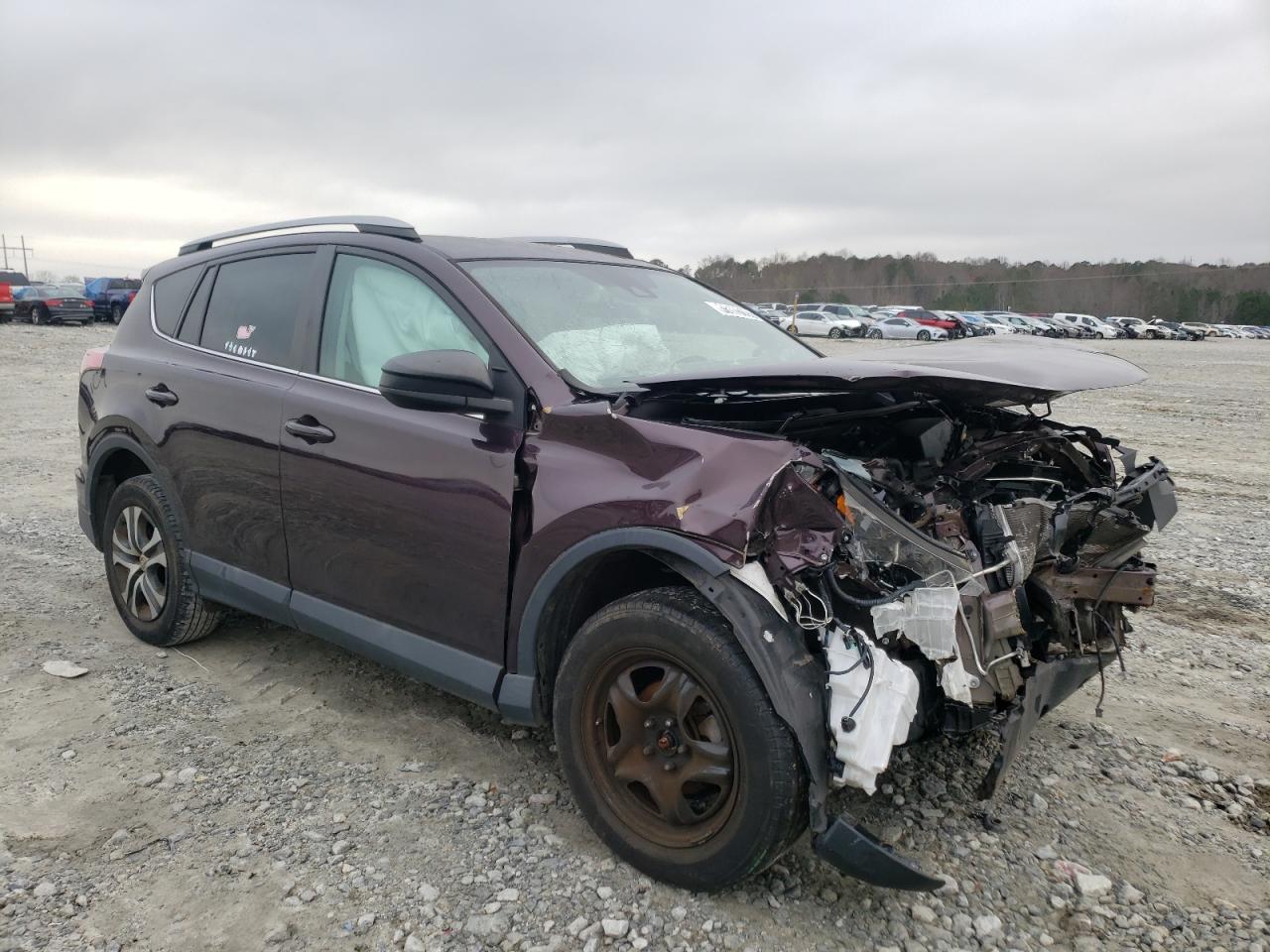 TOYOTA RAV4 LE 2018 with VIN 2T3ZFREV4JW422722 - Photo from auction