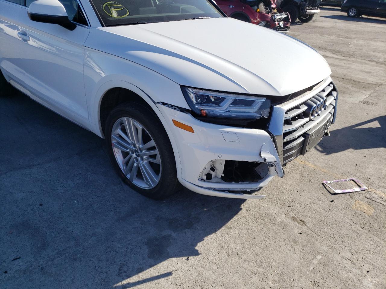 Photo 9 from auction – 2018 AUDI Q5 PREMIUM with VIN WA1BNAFY8J2146241