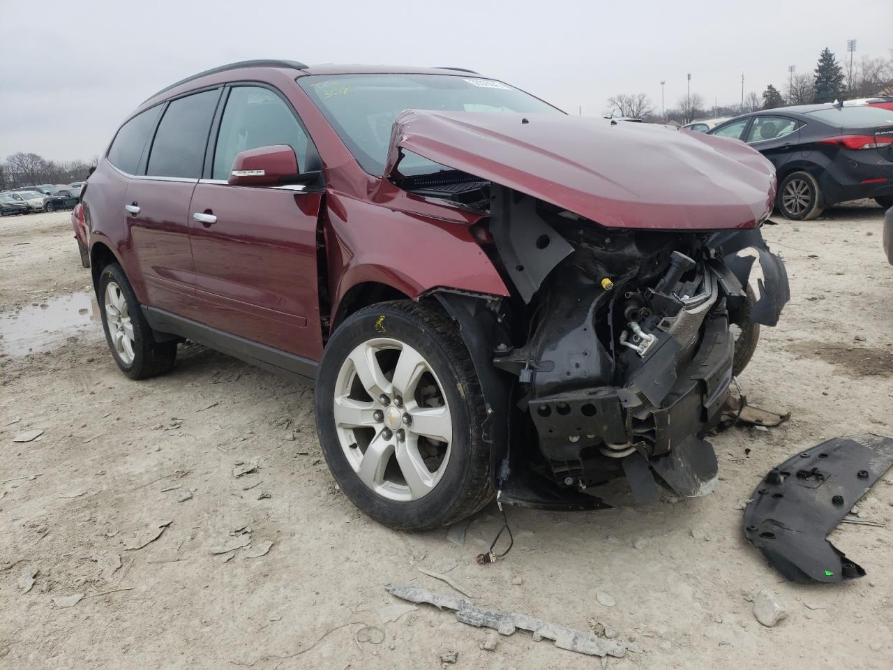 Photo 1 from auction – 2017 CHEVROLET TRAVERSE L with VIN 1GNKRGKD3HJ251745