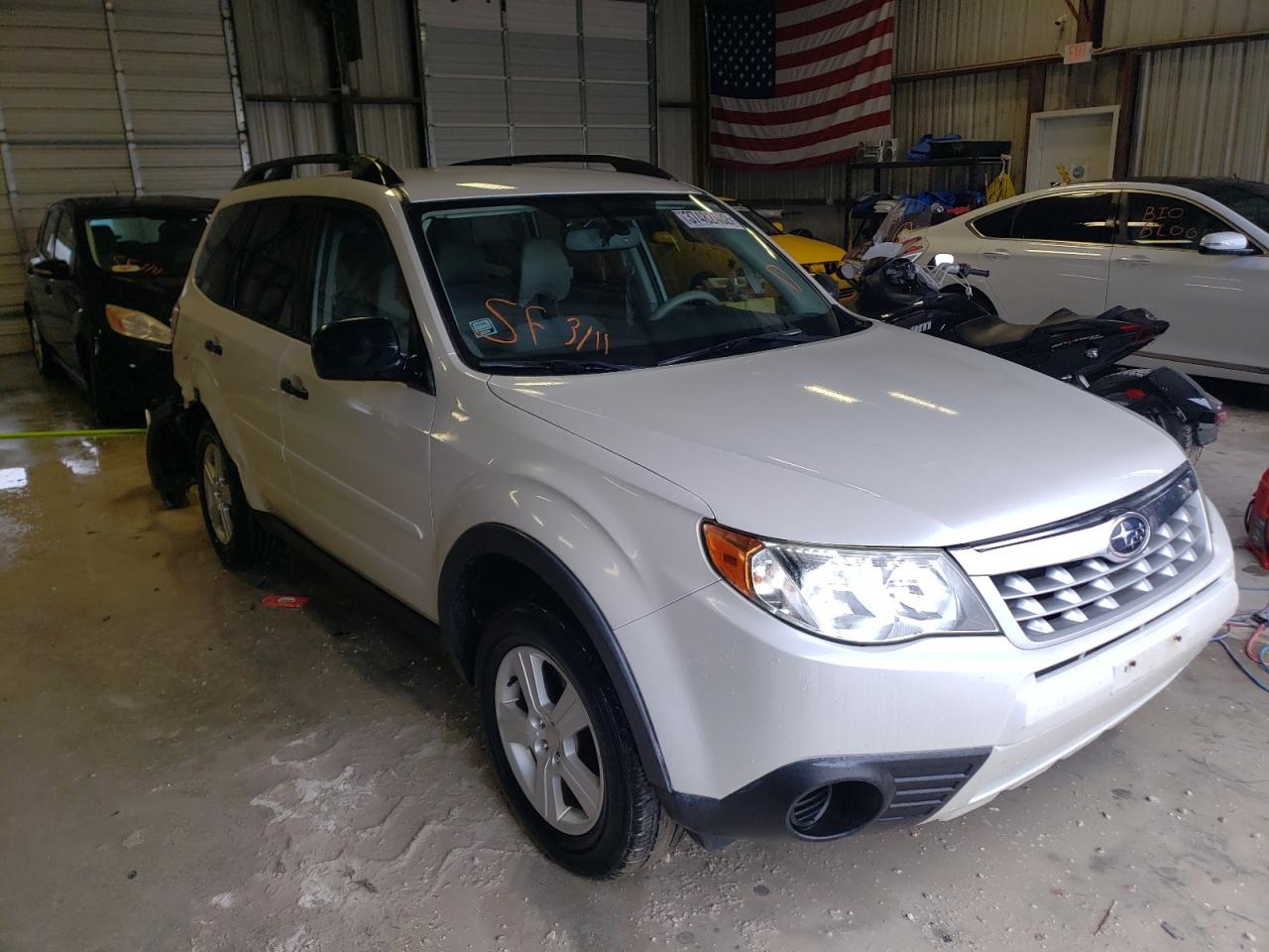 SUBARU FORESTER 2 2011 with VIN JF2SHBBC1BH782710 - Photo from auction