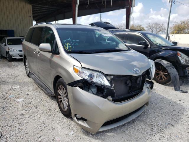 TOYOTA SIENNA XLE 2015 with VIN 5TDYK3DC1FS676871 - Photo from auction