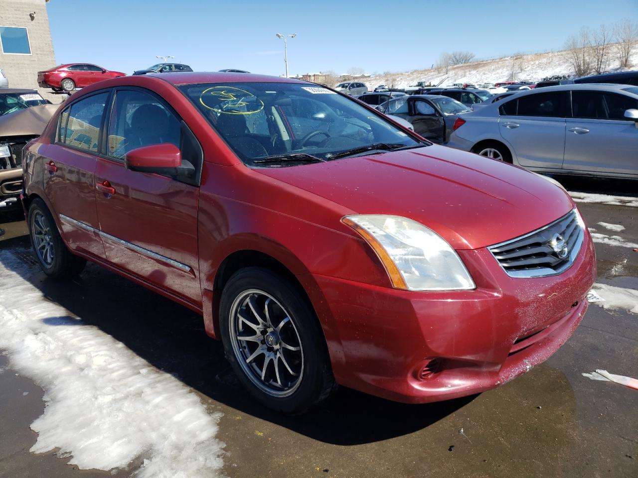 NISSAN SENTRA 2.0 2010 with VIN 3N1AB6AP4AL655895 - Photo from auction